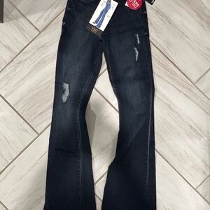 NWT size 1/25 YMI Dark Blue Flare Jeans